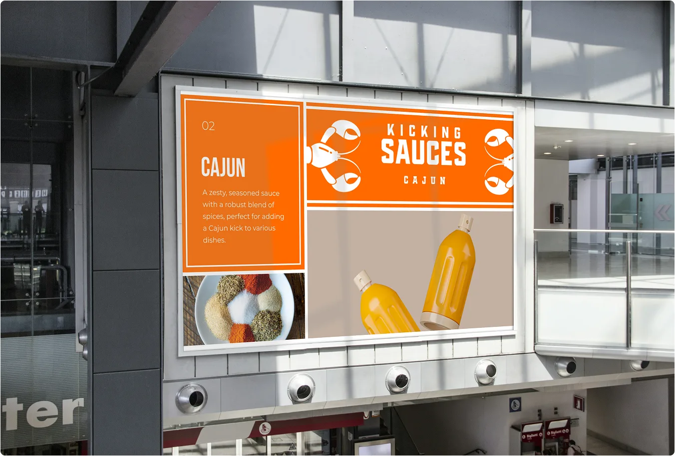 Kicking Sauces mockup 4